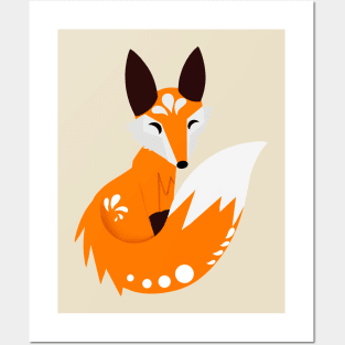 Adorable fox Posters and Art